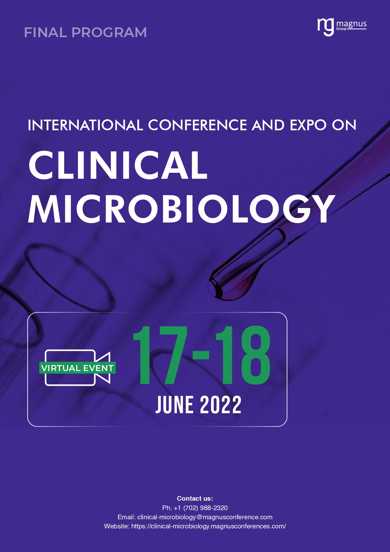 International Conference and Expo on Clinical Microbiology | Online Event Program